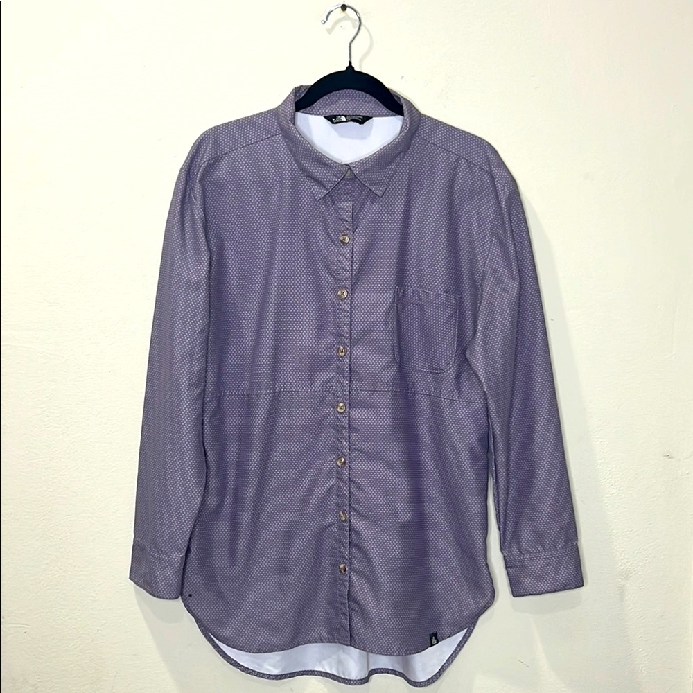 The North Face Purple Casual Button Down Shirt